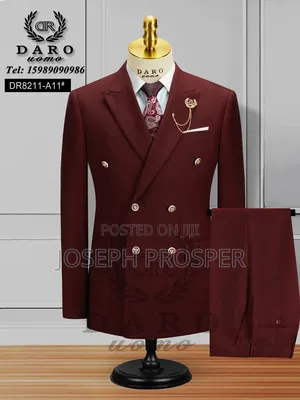 Daro Plane Double Breasted Suits