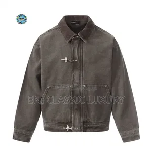 Premium Quality Luxury Men's Cargo Jacket Best Quality Well Branded