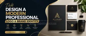 I Will Design a Modern Professional Logo and Brand Identity