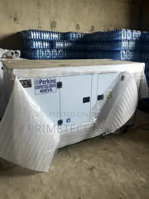 40kva Perkins Soundproof Generator – Warranty Included