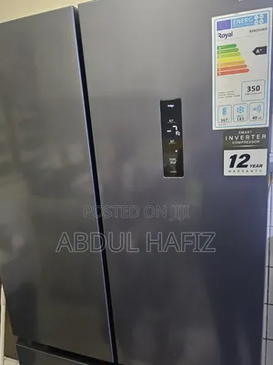 Side by Side 4 Door 367l Royal Fridge and Freezer