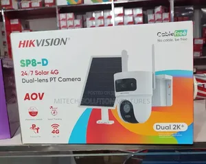 Hikvision 8mp Solar-Powered 4g Dual-Lens Camera