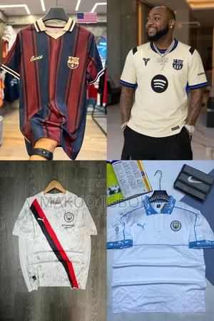 Barcelona and Manchester City Original Jerseys