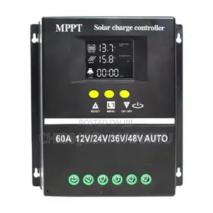 60a PWM/MPPT Charger Controller 12v 24v 36v 48v Auto Recognition
