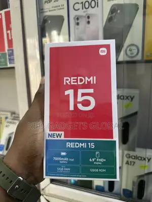 New Xiaomi Redmi 15 128 GB Black