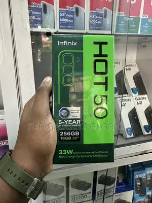 New Infinix Hot 50 256 GB Black