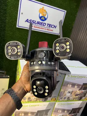 3 Lense Solar 4g Camera