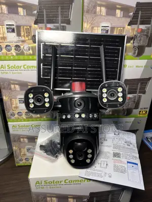 3 Lense Solar 4g Camera
