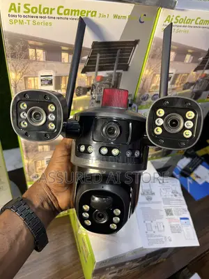 3 Lense Solar 4g Camera