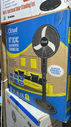 16 Inches Cloud Ac/Dc Solar Inverter Standing Fan