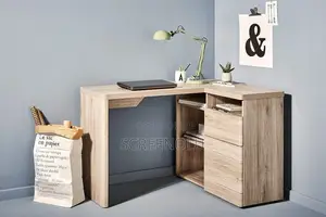 Amazon Movian Olton Corner Desk + Shelf 112 X 90 X 76 Cm - Oak Effect