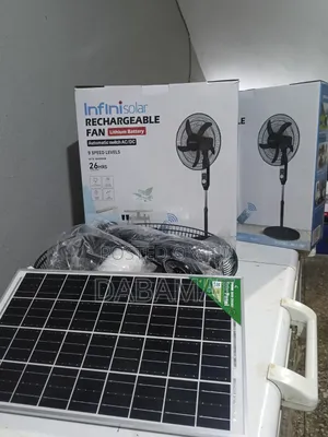 Infini Solar Lithium Rechargeable 18 Inches Fan