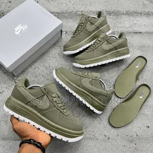 Original Nike Air Force 1 Luxe Olive Green Now in Shop