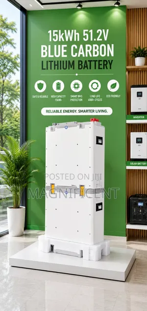 Blue Carbon 15kwh 51.2v Lithium Battery – High Capacity Solar Energy