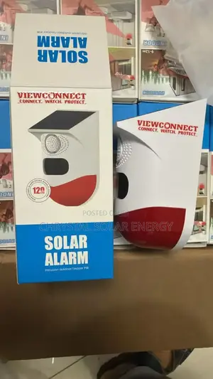 Solar Intrusion Alarm Is Designed for Both Indoor and Outdoor Use