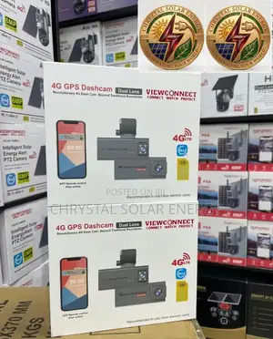 Ubox GPS Dashcam Dual-Lens Setup.4g Sim Remote Viewing GPS Tracking