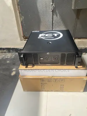 F C T Audio F8000 Power Amplifier