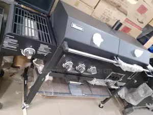 Gas and Charcoal Barbecue Machine