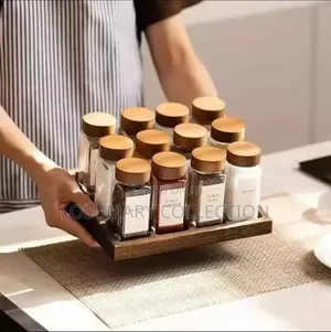 12pcs Glass Spice Jar Set With Labels, Marker Pen and Funnel