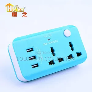 Universal Usb Travel Adapter | Multi Country Plug Charger Adapter
