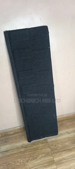 Black Shingle Docherich Stone Coated Roofing Sheet