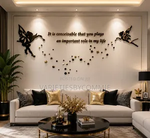 3d Classic Acrylic Wall Sticker Home Decor Design