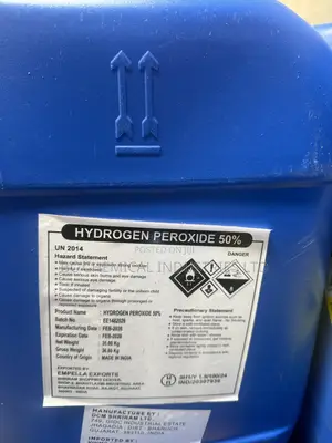 Hydrogen Peroxide 50%,35kgs