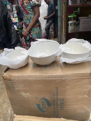 3pcs Set White Bowl
