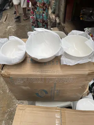 3pcs Set White Bowl