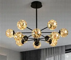 Led Globe Chandeliers
