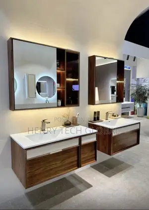 Cabinet Basin With Mirror Size 80’90’120