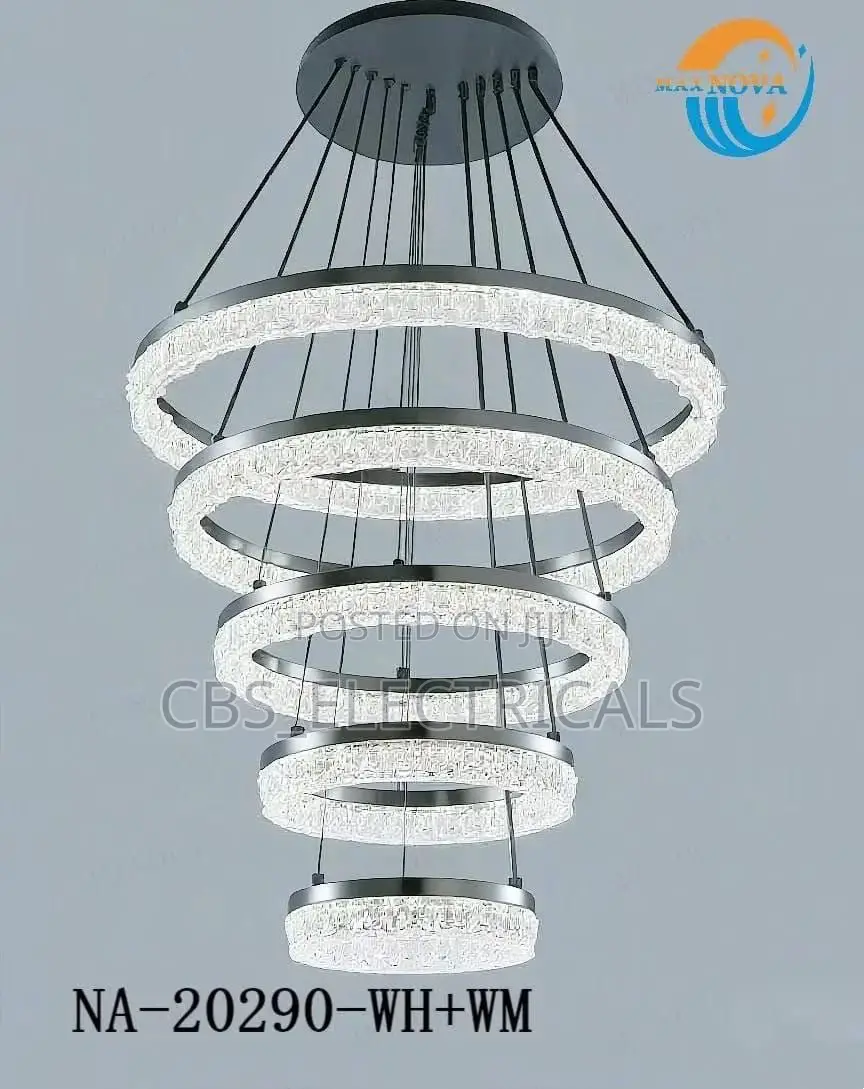 Luxury Cascading Crystal Chandelier