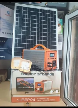 300w Portable Solar Generator for Homes and Offices