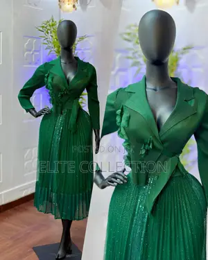 Luxury Miyaki Flowery Dress High Quality Dress Free Size (8-20)