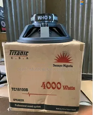Titanic 18inches Naked Speaker