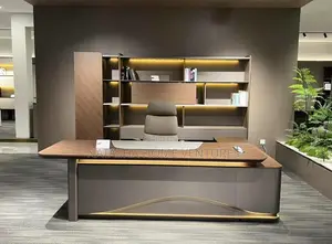 Executive L-Shaped Office Desk
