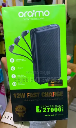 Traveler Link 27 27000mah 12w Power Bank