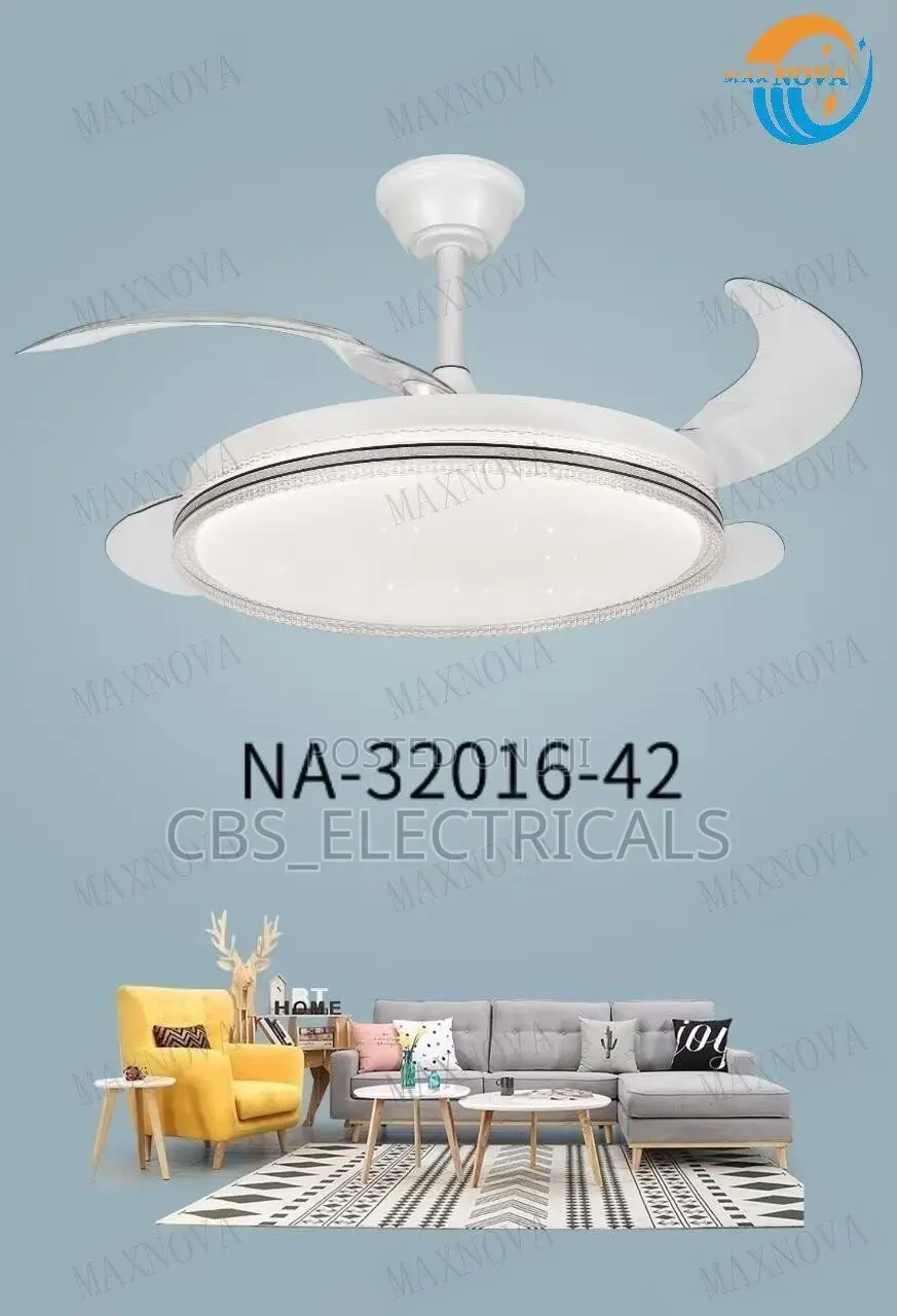 Versatile Led Fan Chandelier