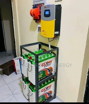 Solar System 5kva/48v Hybrid Inverter+4units 250ah/12v Tubular Battery
