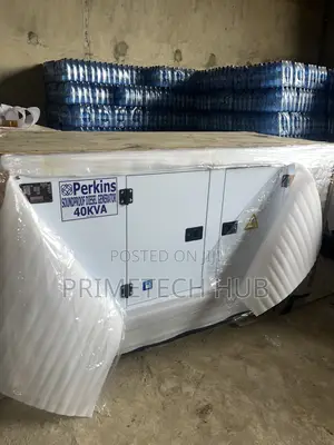 Heavy-Duty 40kva Perkins 3-Phase Diesel Generator