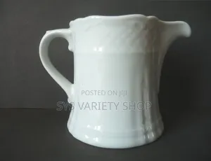 White Porcelain Creamer/ Milk Jug
