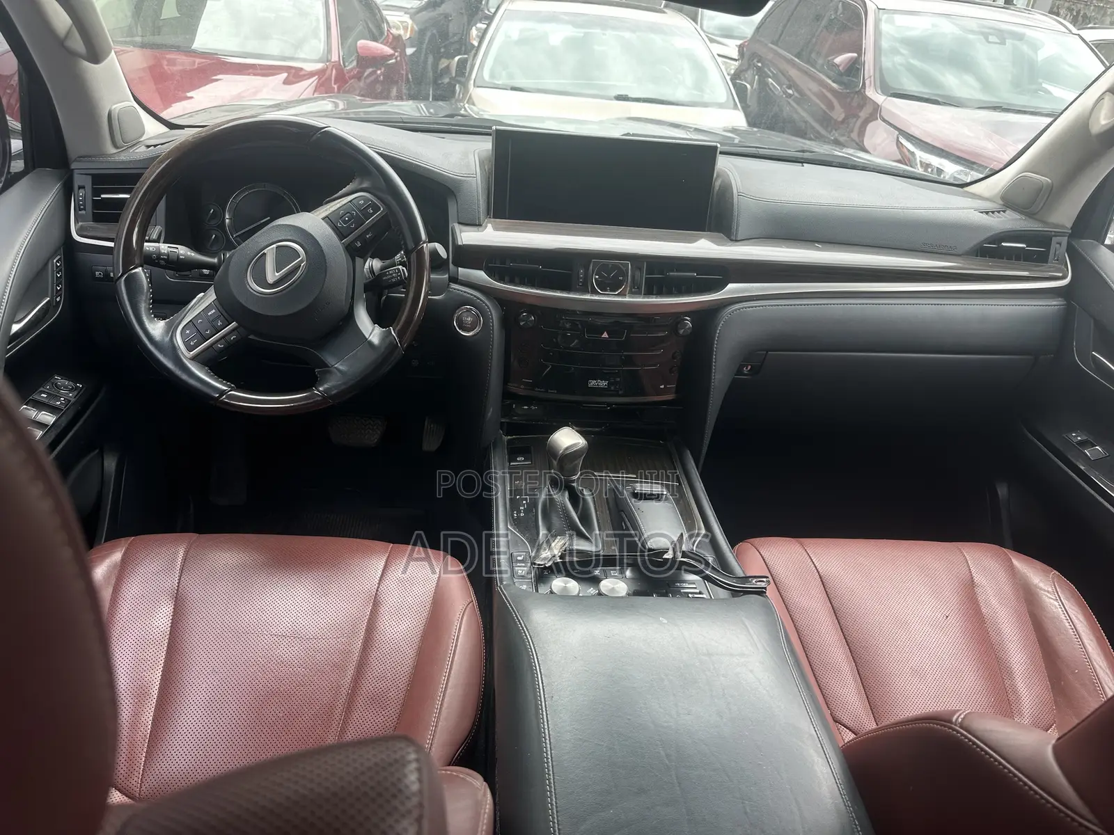 Lexus LX 570 AWD 2017 Gray