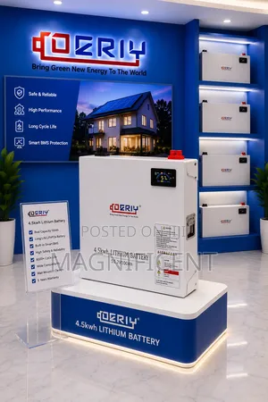 Deriy 4.5kwh Lithium Battery (51.2v 100ah) – Reliable Solar Energy