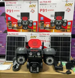 Smart 4lens Solar PTZ Camera Simcard