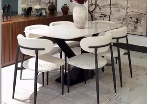 6-Seater Marble Dining Set