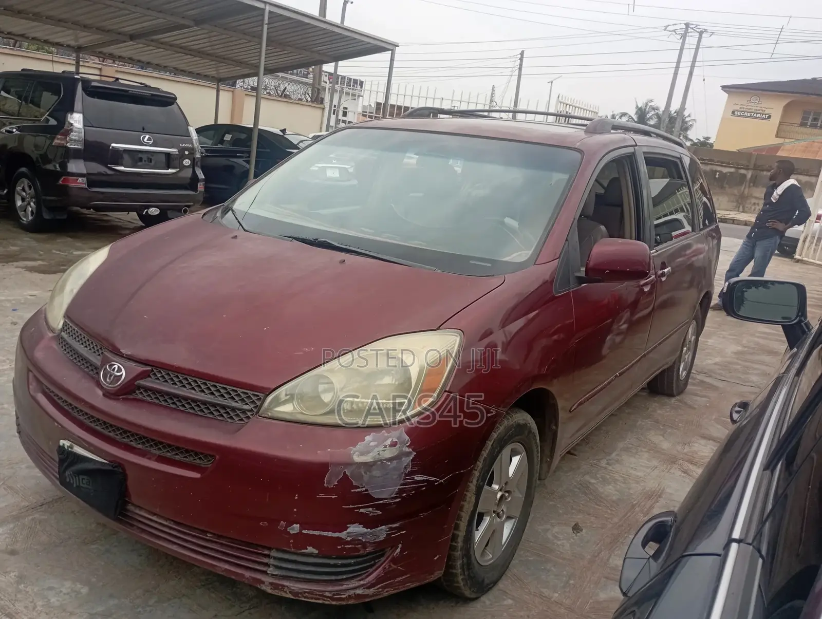 Toyota Sienna 2004 Red