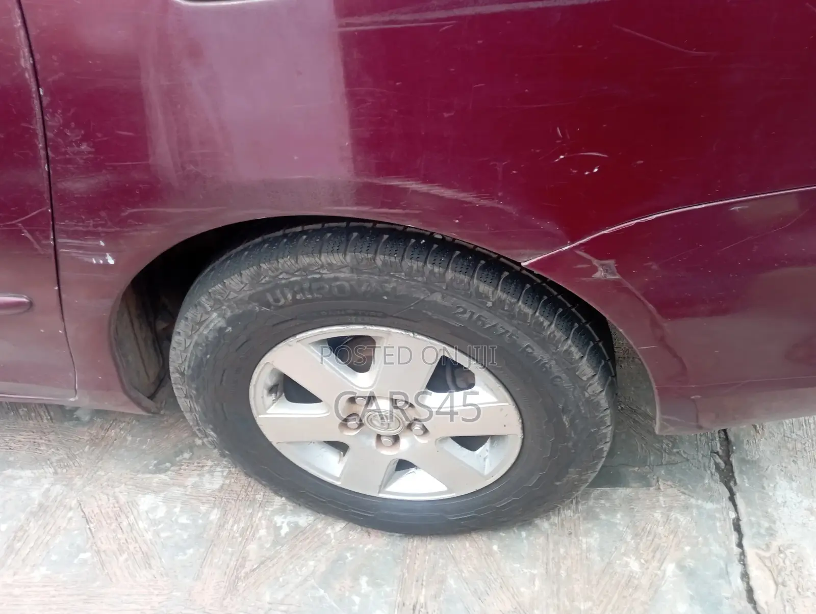 Toyota Sienna 2004 Red