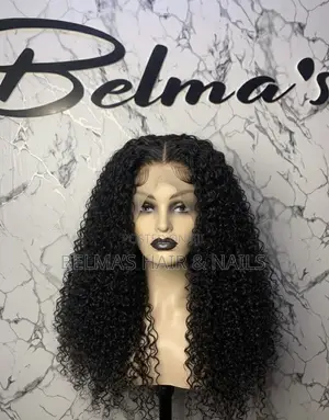 Full Frontal Jerry Curl Human Hair