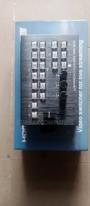 4 Channel Video Switcher for Live Streaming