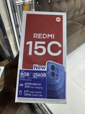 New Xiaomi Redmi 15C 4G 256 GB Blue